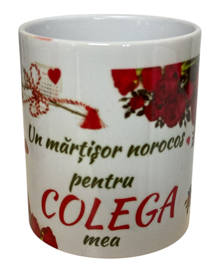 Cană cu mesaj Mărțișor pentru Femei 330ml