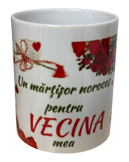 Cană cu mesaj Mărțișor pentru Femei 330ml