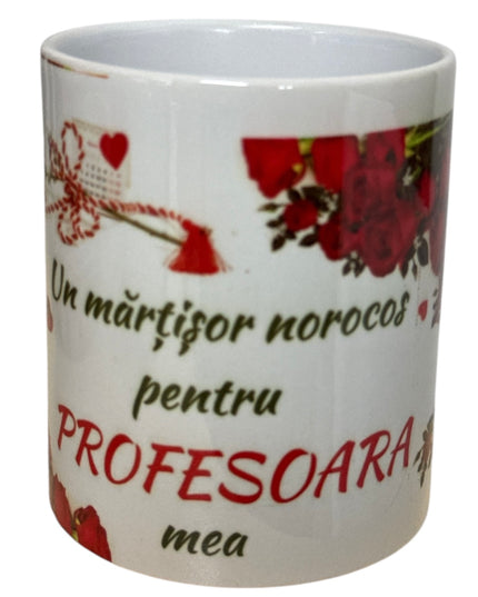 Cană cu mesaj Mărțișor pentru Femei 330ml