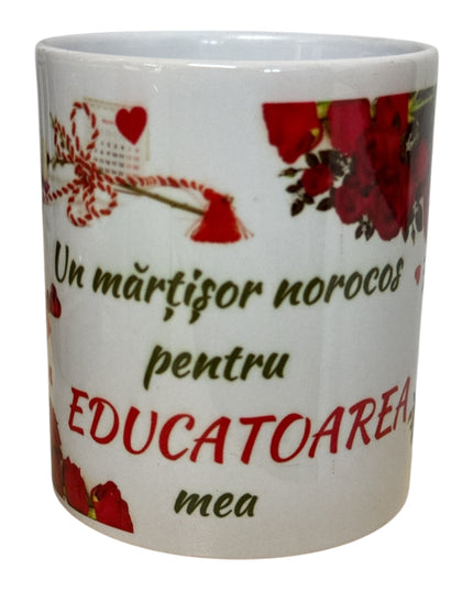 Cană cu mesaj Mărțișor pentru Femei 330ml
