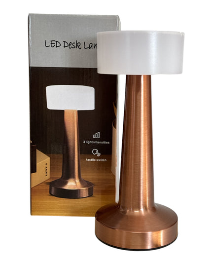 Lampă metalică decorativă cu senzor  21x9cm