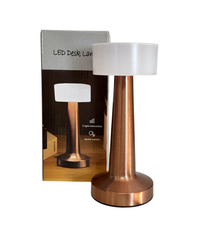 Lampă metalică decorativă cu senzor  21x9cm