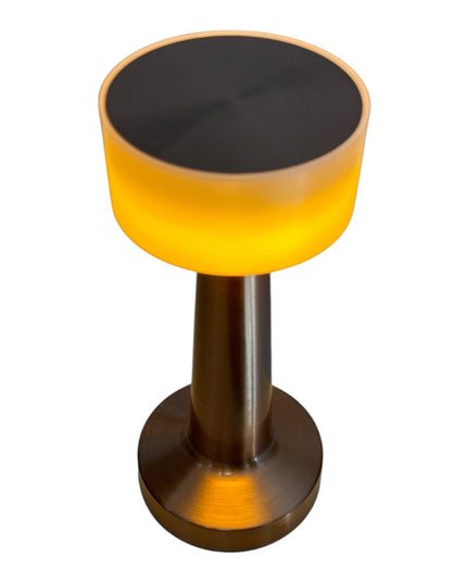 Lampă metalică decorativă cu senzor  21x9cm