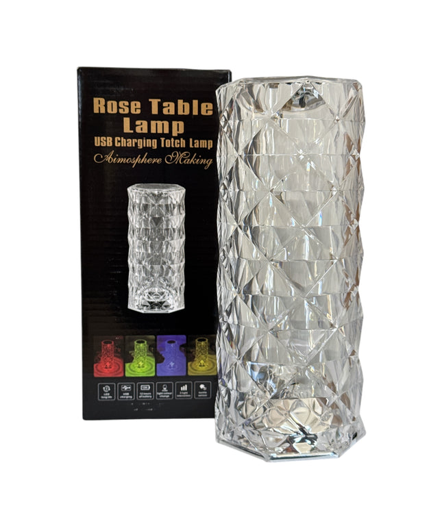 Lampă de masă decorativă cu senzor și telecomandă 21cm