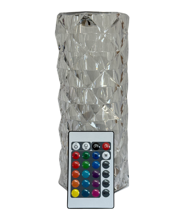 Lampă de masă decorativă cu senzor și telecomandă 21cm