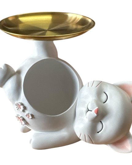 Pisică decor suport chei 26cm 1217-7