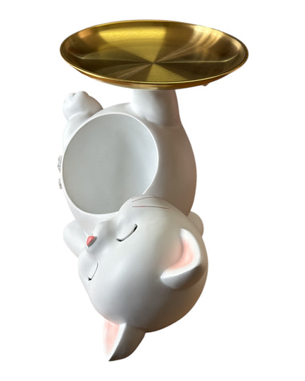 Pisică decor suport chei 26cm 1217-7