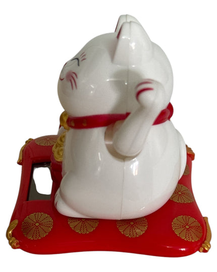 Pisica norocoasă Maneki solară 8cm 1226-5