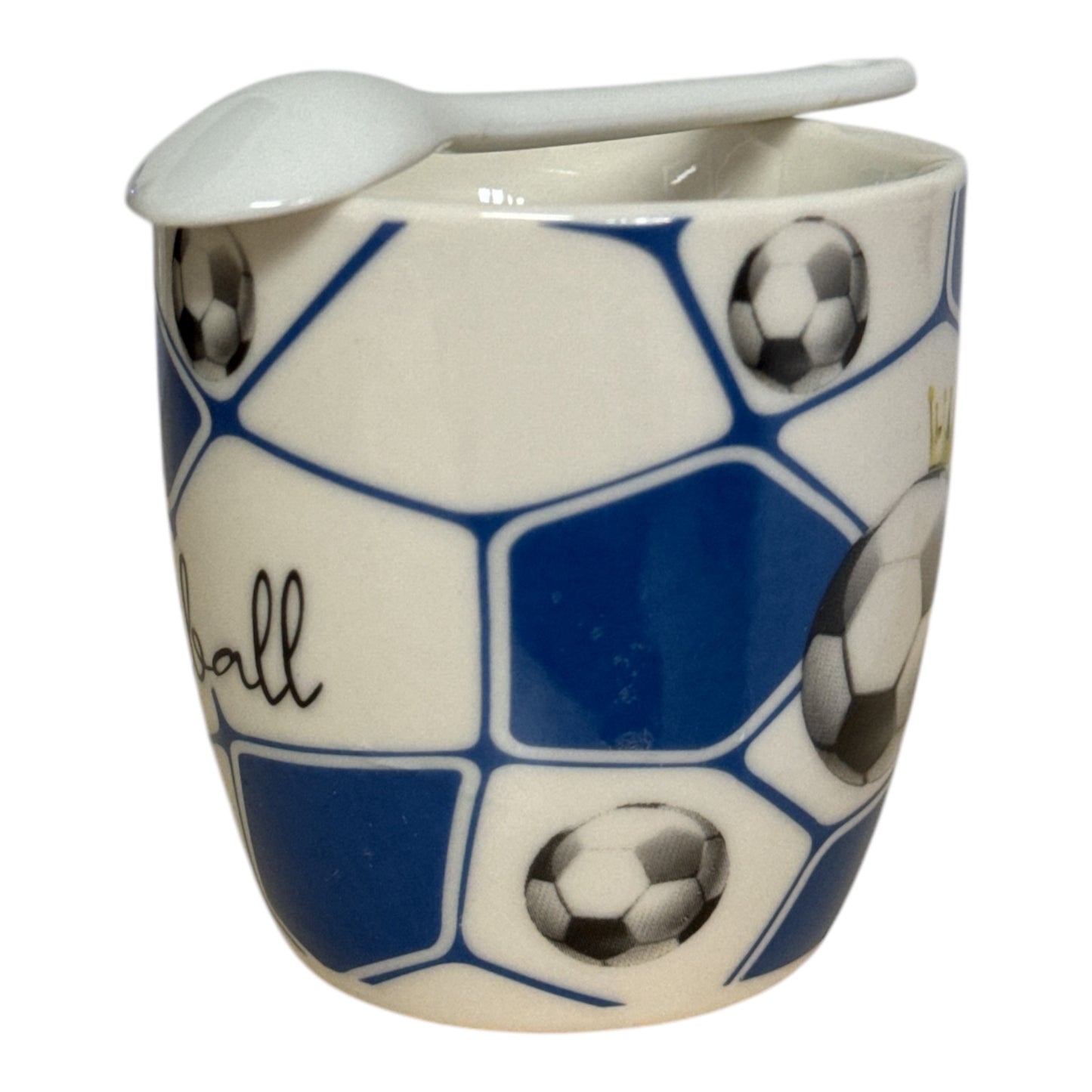 Set cadou 2 căni cu linguriță Football AT1808