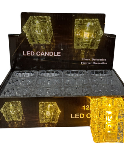 Lumânare LED Magic Cube 12set 5cm 1213-14