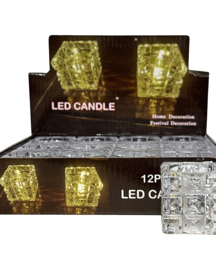 Lumânare LED Magic Cube 12set 5cm 1213-14