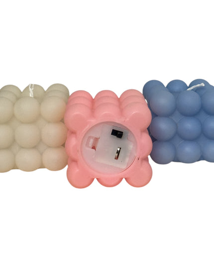 Lumânare LED Magic Cube color 12set 5cm 1213-12
