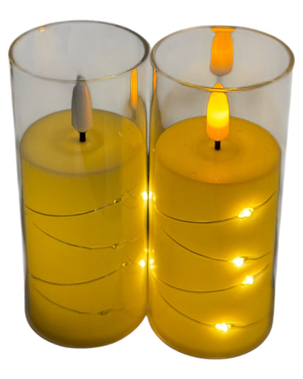 Lumânare LED cu baterii 12/set 12.5cm 1213-8