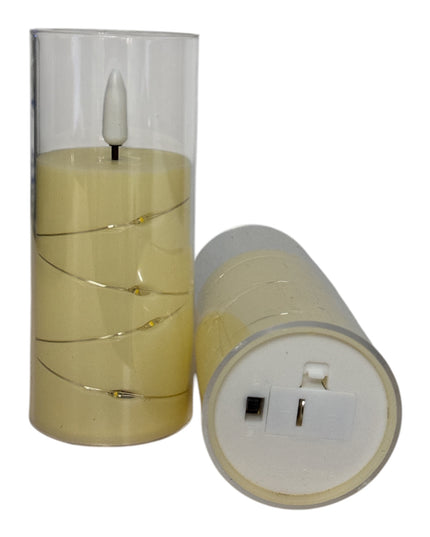 Lumânare LED cu baterii 12/set 12.5cm 1213-8