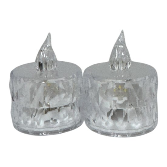 Lumânare LED Pastilă Cristal 24/set 5x4cm 1213-10