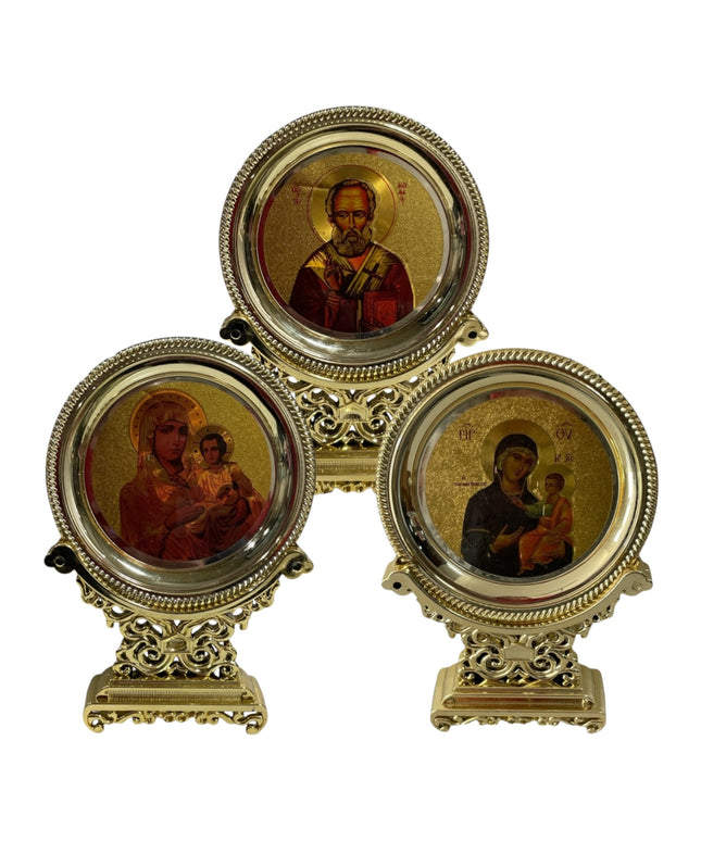 Farfurie plastic cu suport 15cm