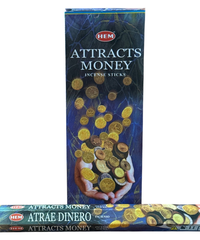 Bețișoare parfumate HEM 6/set ATTRACTS MONEY