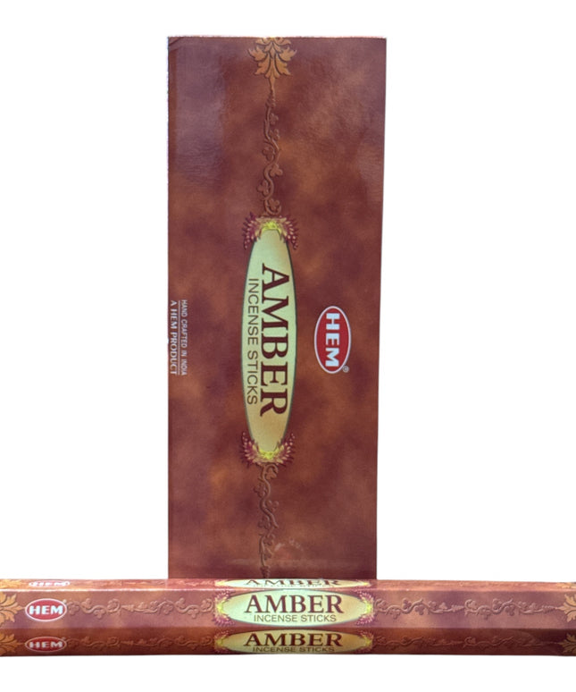 Bețișoare parfumate HEM 6/set AMBER