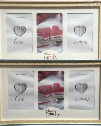 Ramă foto 3 poze 40cm