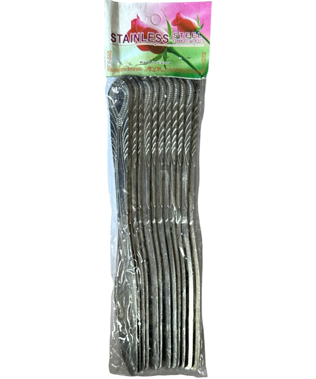 Cuțite de masă 12/set model clasic gravat 21x2cm