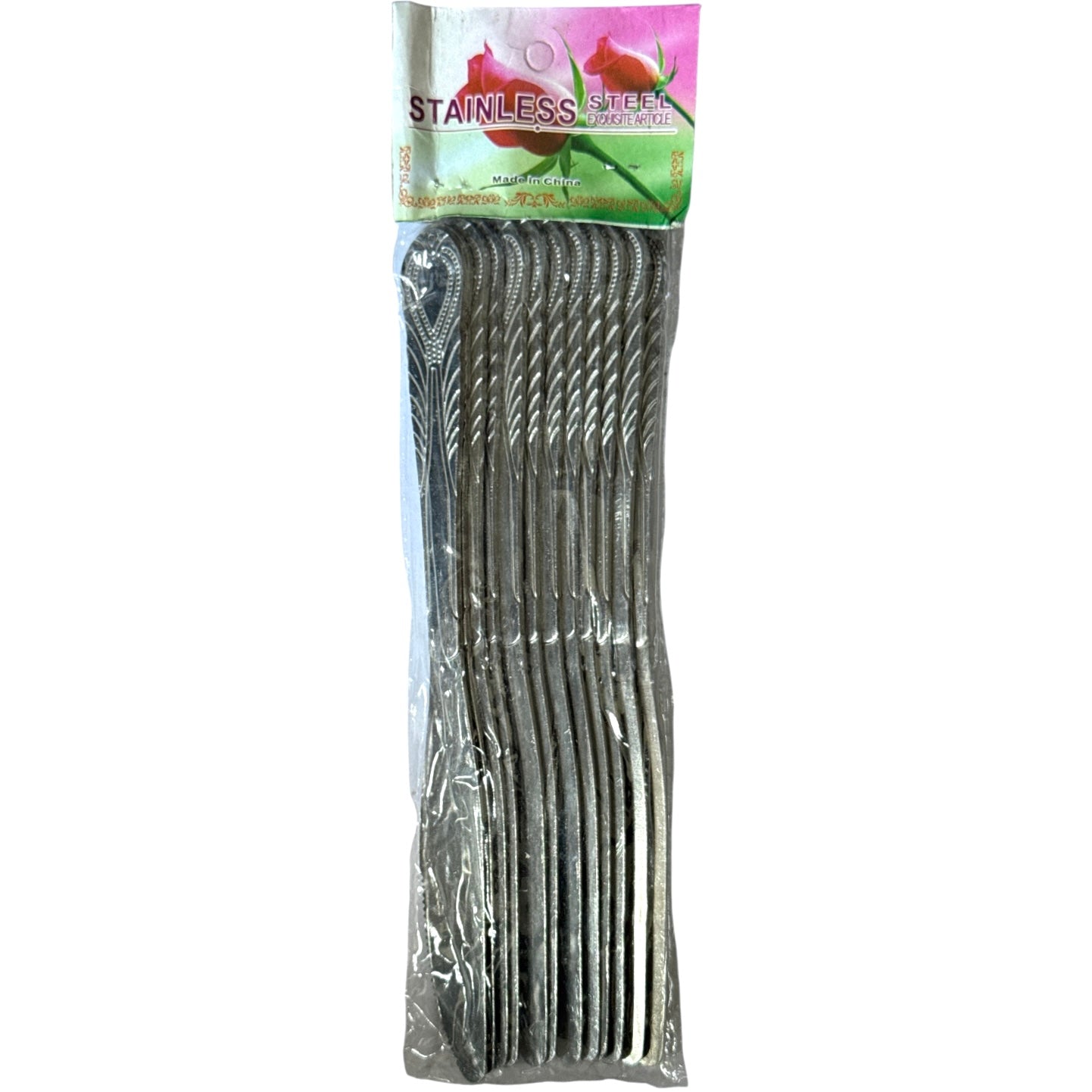Cuțite de masă 12/set model clasic gravat 21x2cm