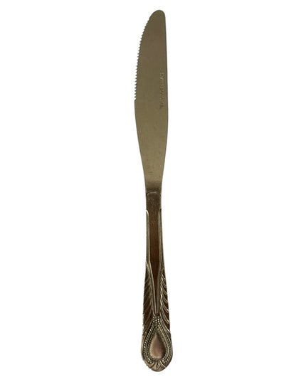 Cuțite de masă 12/set model clasic gravat 21x2cm