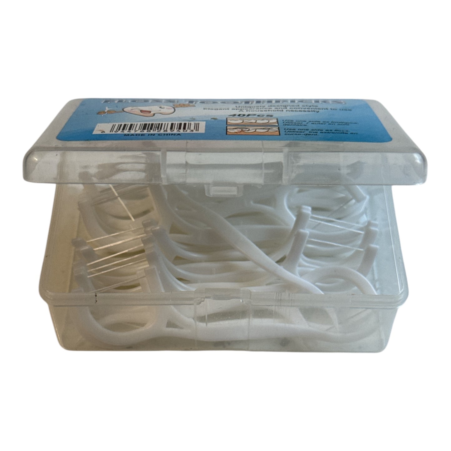 Scobitori cu Ață Dentară 6 cutii/set