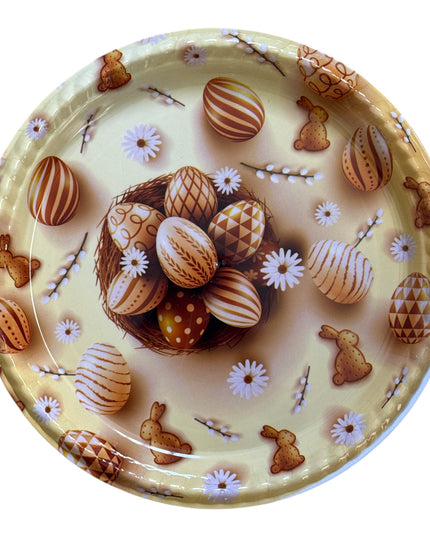 Tavă plastic Paște 28cm