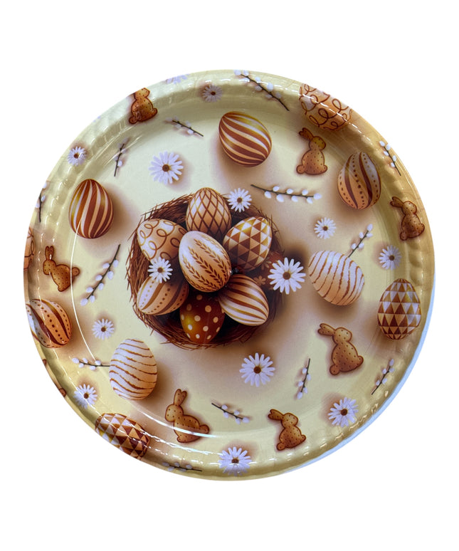 Tavă plastic Paște 28cm