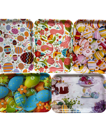 Tavă plastic Paște 28x20cm