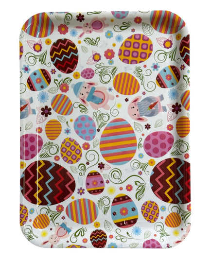 Tavă plastic Paște 32x23cm