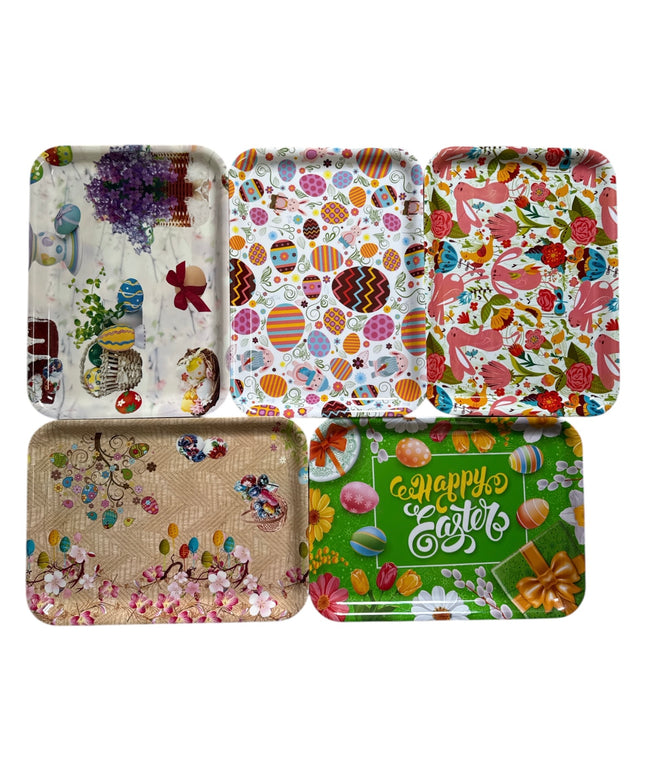 Tavă plastic Paște 36x26cm