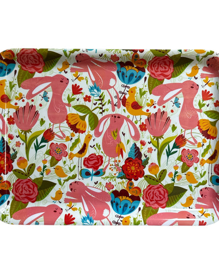 Tavă plastic Paște 36x26cm