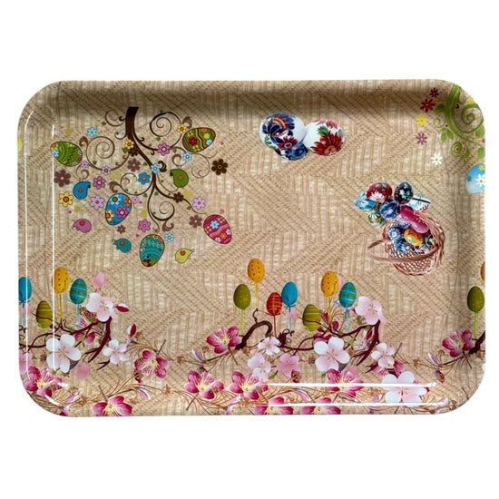 Tavă plastic Paște 36x26cm