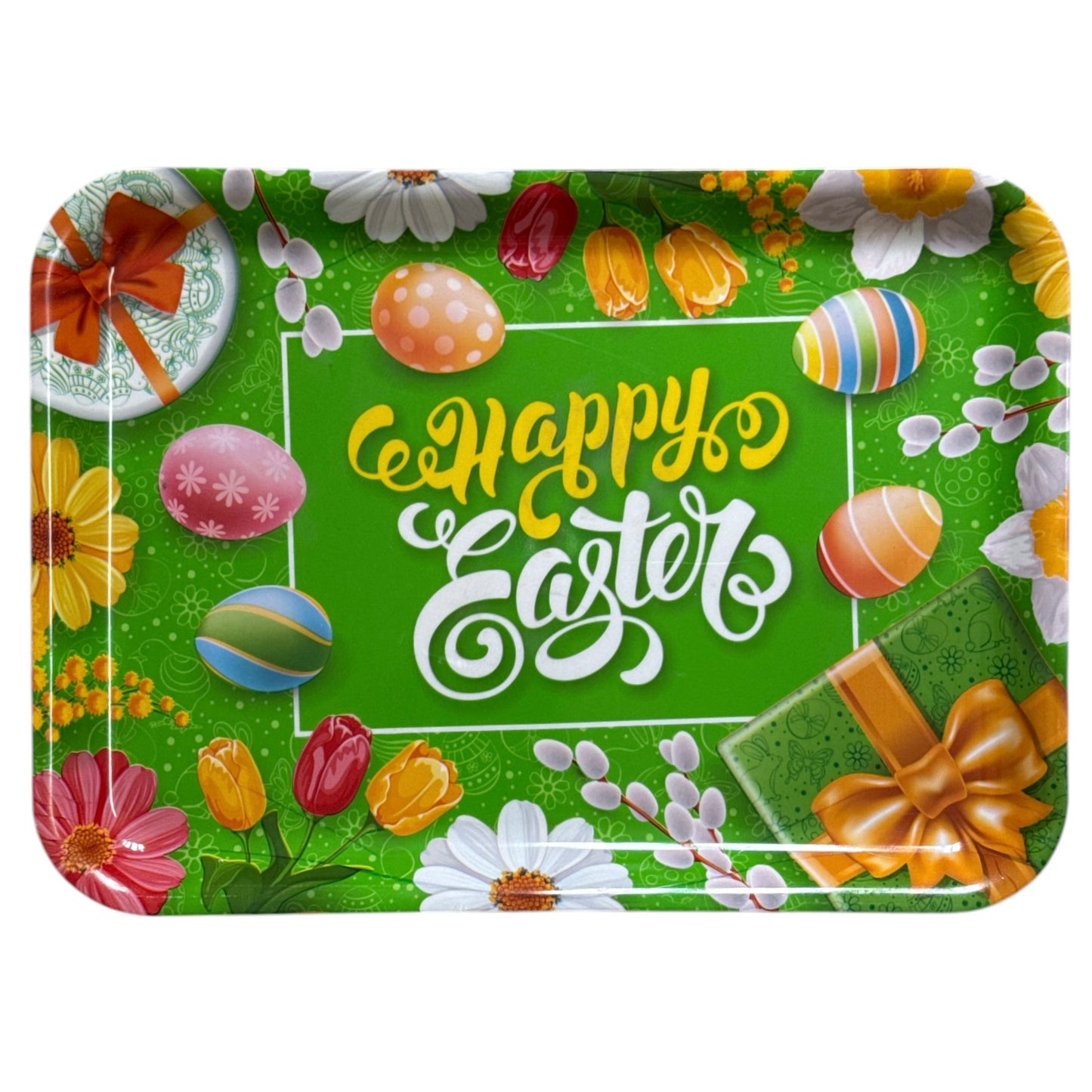 Tavă plastic Paște 36x26cm