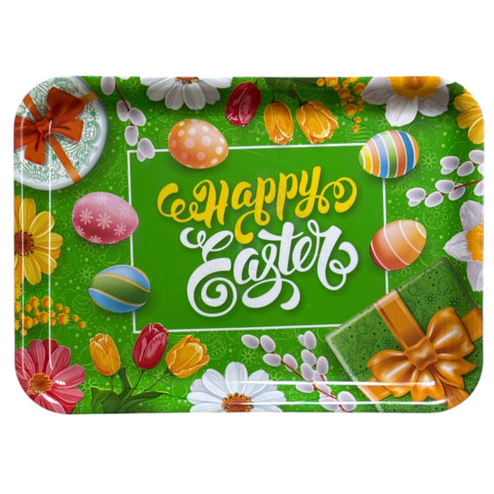 Tavă plastic Paște 36x26cm