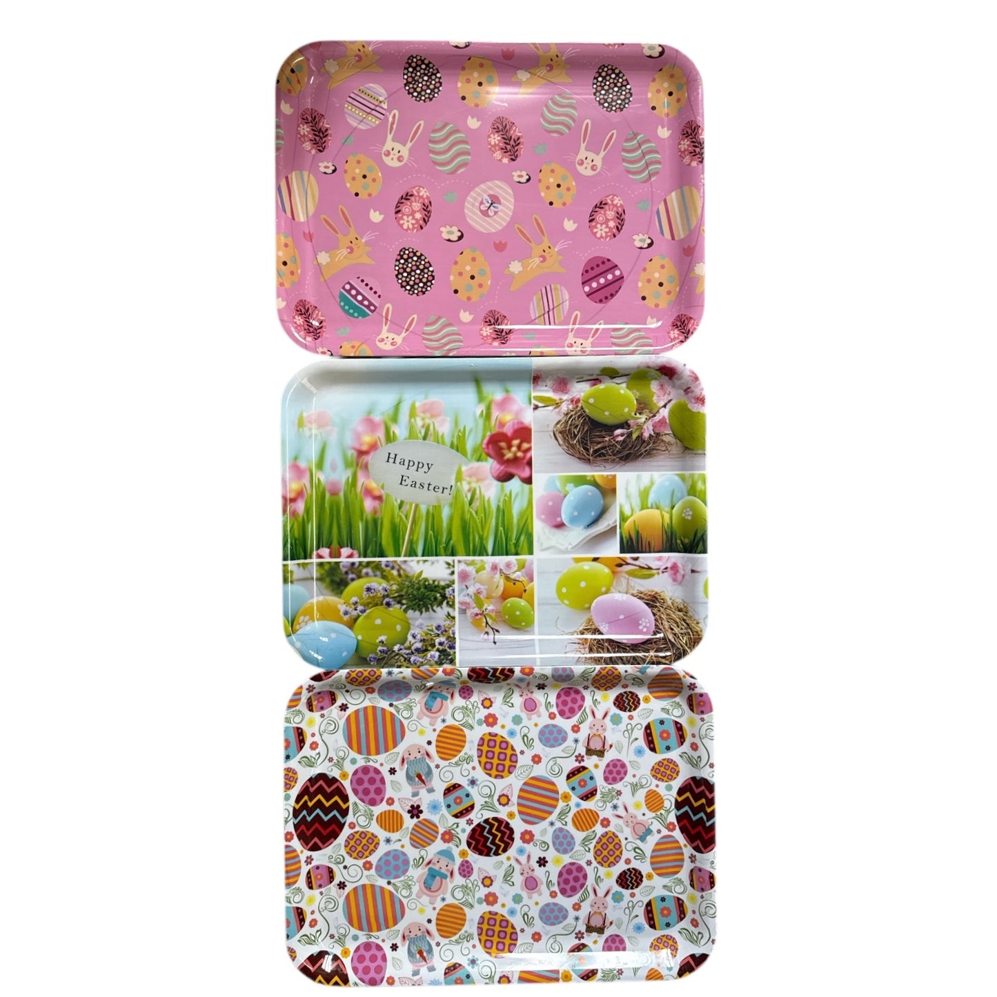 Tavă plastic Paște 44x32cm