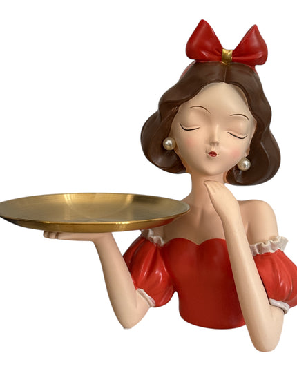 Fată cu cercei suport chei 1251-4  27cm