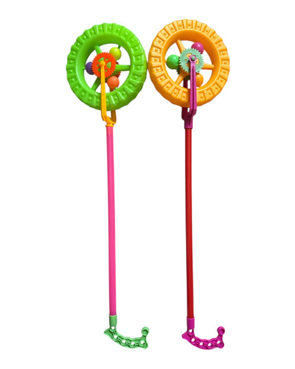 Roată de Împins cu Bile Colorate 20x70cm