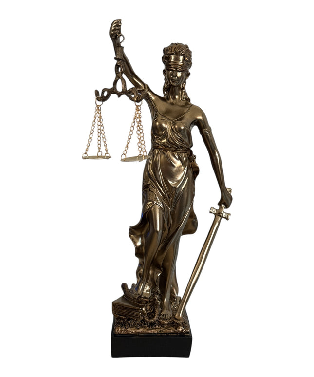 Statuetă Zeița Justiției 30cm