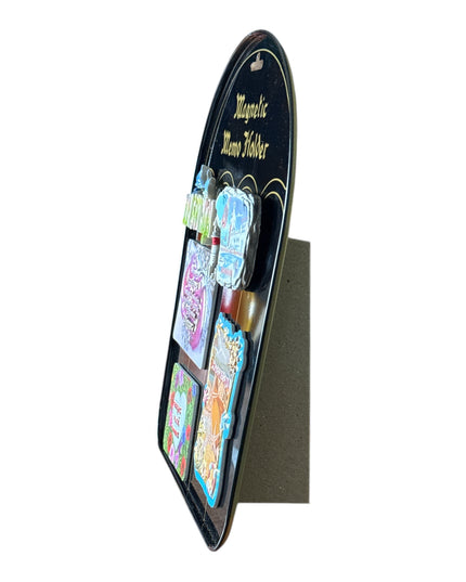 Suport metalic pentru notițe și magneți 27x22cm