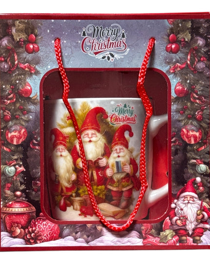 Set cadou cană cu linguriță Crăciun ZH277
