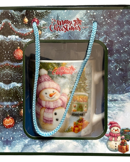 Set cadou cană cu linguriță Crăciun ZH278