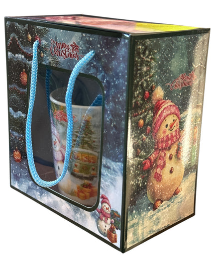 Set cadou cană cu linguriță Crăciun ZH278