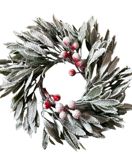 Coroniță ușă brad artificial 20cm