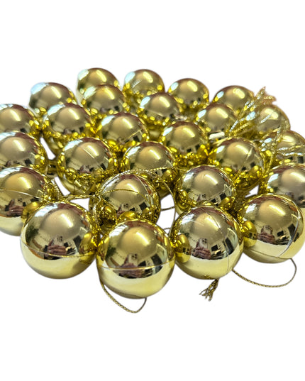 Globuri plastic 100/set 3x4cm