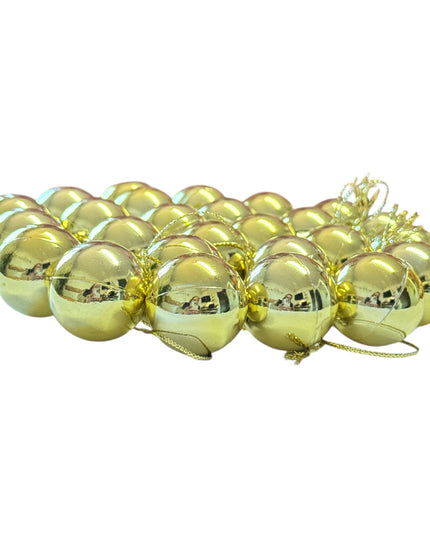 Globuri plastic 100/set 3x4cm