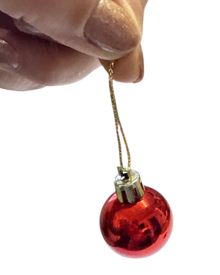 Globuri plastic 100/set 3x4cm