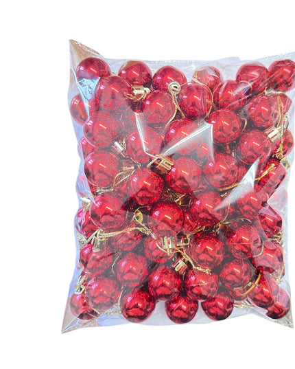 Globuri plastic 100/set 3x4cm