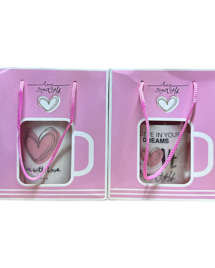 Set cadou cană cu linguriță ZH137